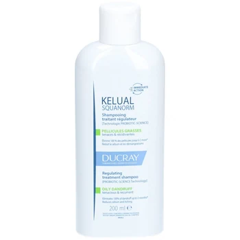 Ducray Kelual Squanorm Anti-Dandruff & Sebum Control For Scalp With Oily Dandruf