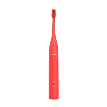 Hismile Sonic Toothbrush Bright Red 3 Modes