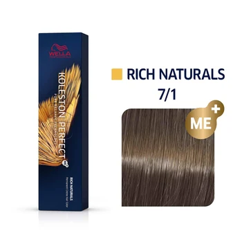 Wella Professionals Koleston Perfect Me+ 7/1 Medium Ash Blond