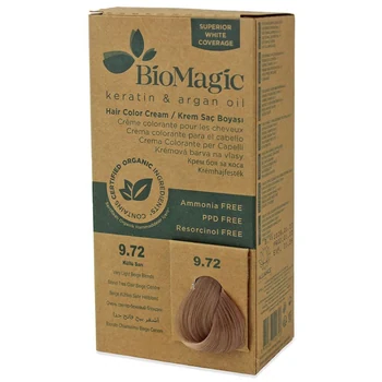 Biomagic Permanent Hair Dye 9.72 – Tester