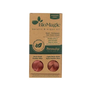 Biomagic Demi-Permanent Hair Dye Rose Gold – Tester