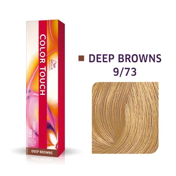 Wella Professionals Color Touch 9/73 Bright Blond Golden Chestnut