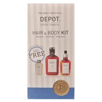 Depot 100 Hair Cleansing No. 103 + 200 Hair Treatments No. 202 … set