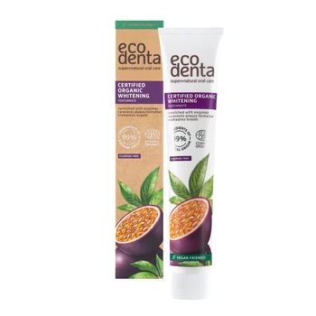 Ecodenta Certified Organic Whitening Whitening & Plaque Defense