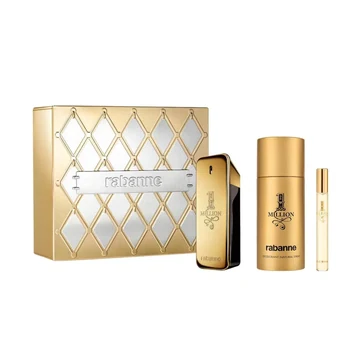 Paco Rabanne 1 Million set (Eau De Toilette, 100 ml) (10 ml, Anti-Perspirant)