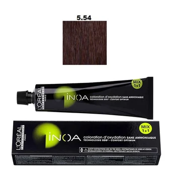 L´Oréal Professionnel Inoa 5.54 Light Brown Mahogany Copper
