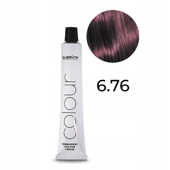 Subrina Professional Permanent Colour 6/76 Dark Blonde Violet Chestnut