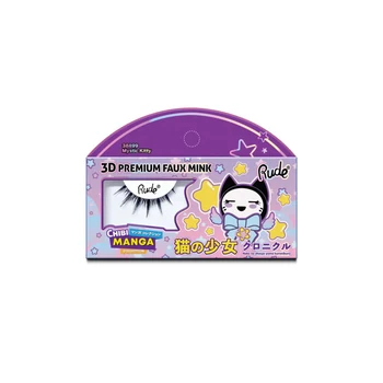 Rude Cosmetics Chibi Manga Faux Mink - Mystic Kitty