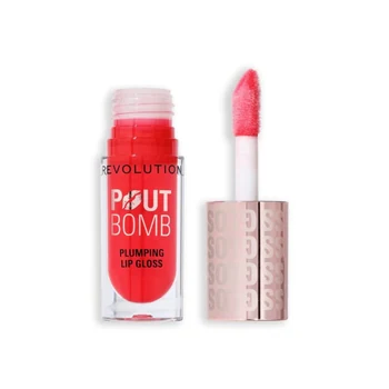 Makeup Revolution Pout Bomb Cherry Sheer Red