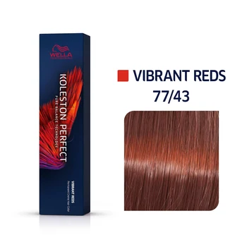 Wella Professionals Koleston Perfect 77/43 Medium Blonde Intense Golden Red