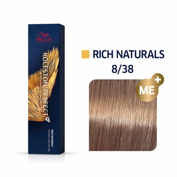 Wella Professionals Koleston Perfect Me+ 8/38 Light Blonde Golden Blue