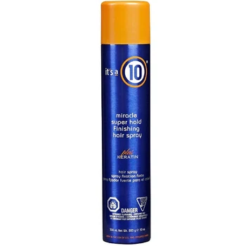 It's a 10 Miracle Super Hold Finishing Spray Plus Keratin
