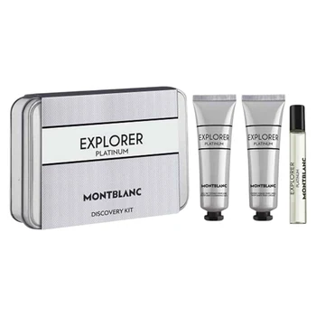 Mont Blanc Explorer Platinum set (Hydrating, Cream)