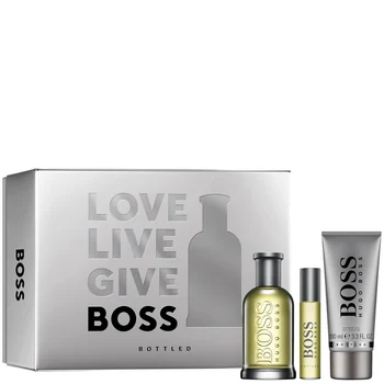 Hugo Boss Boss Bottled set (Eau De Toilette, 100 ml) (10 ml, Cleansing)