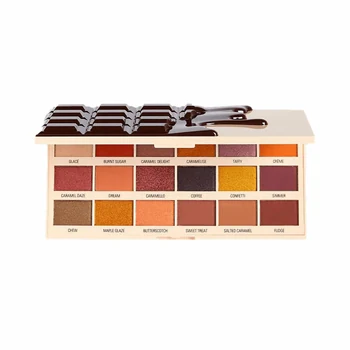 Makeup Revolution I Heart Caramel Nudes Chocolate