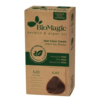 Biomagic Permanent Hair Dye 5.03 – Tester