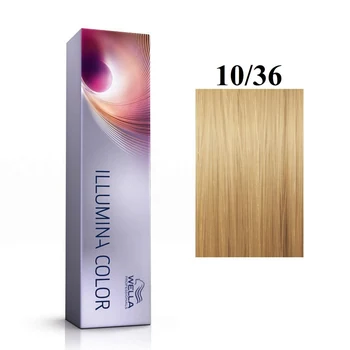 Wella Professionals Illumina Color 10/36 Bright Light Blonde Golden Violet