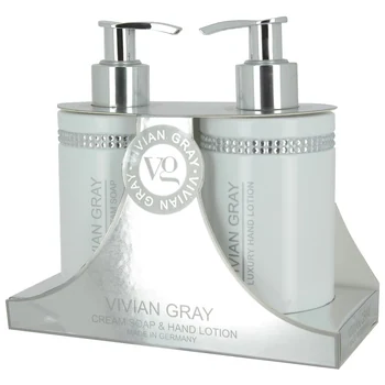Vivian Gray Crystals set (White Crystals, Hand Lotion)