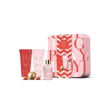 The Luxury Bathing Company Sweet Vanilla & Almond Glaze set