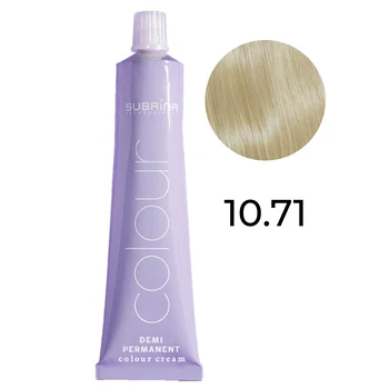 Subrina Professional Demi Permanent Colour 10/71 Stone Lightest Blonde