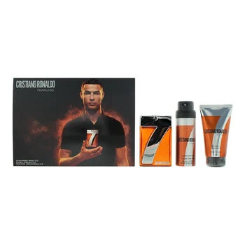 Cristiano Ronaldo CR7 Fearless set (100 ml, Scented Spray)