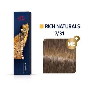Wella Professionals Koleston Perfect Me+ 7/31 Medium Blonde Gold Ash