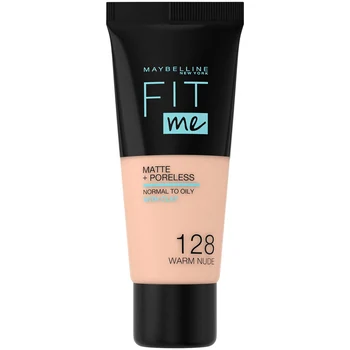 Maybelline Fit Me Matte + Poreless 128 Warm Nude