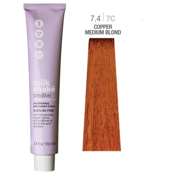 Milk_Shake Creative 7.47C Copper Medium Blond