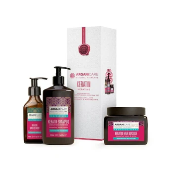 Arganicare Keratin set (400 ml, Hair Treatment Cream Mask)