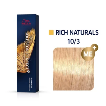 Wella Professionals Koleston Perfect Me+ 10/3 Lightest Gold Blonde