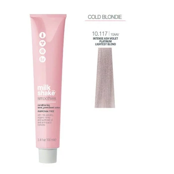 Milk_Shake Smoothies 10.11710AAV Platinum Lightest Blond Intense Ash Irise