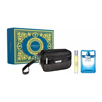 Versace Poklon set (GWP Textile Pouch, Black)