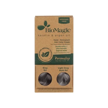 Biomagic Demi-Permanent Hair Dye Grey – Tester