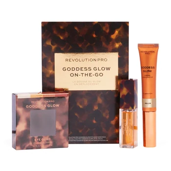 Makeup Revolution Goddess Glow On-The-Go set