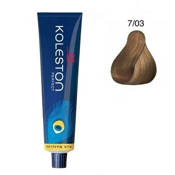 Wella Professionals Koleston Perfect 7/03 Medium Blonde Natural Gold