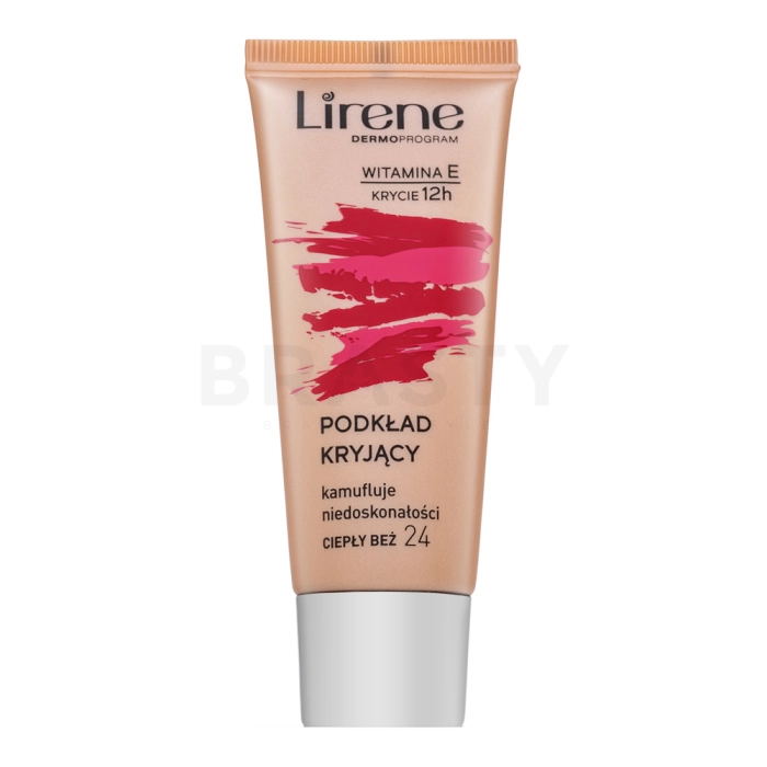 Lirene Vitamin E High-Coverage Liquid Foundation 24 Beige