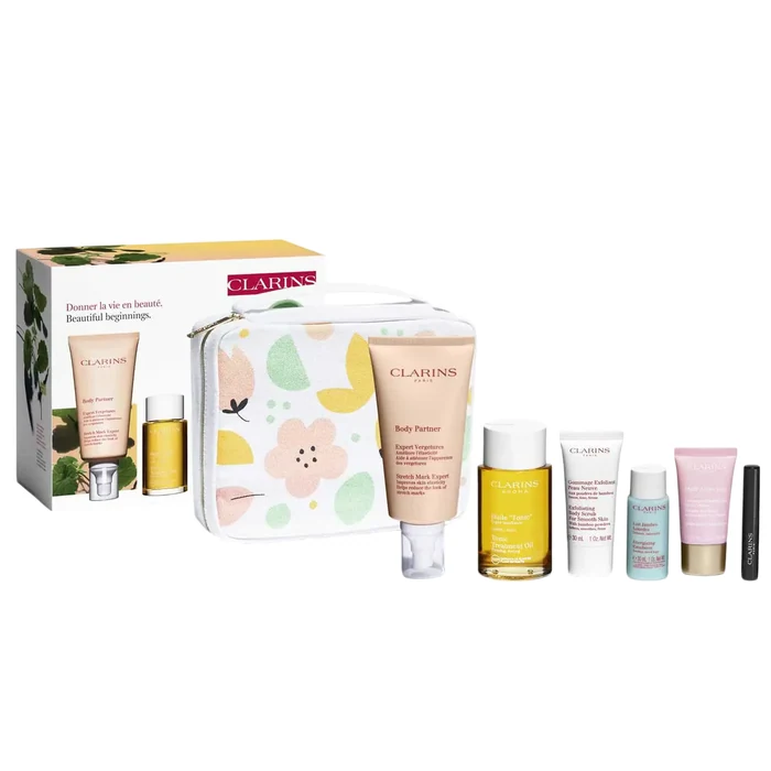 Clarins Maternity set (Exfoliating, Body Scrub)