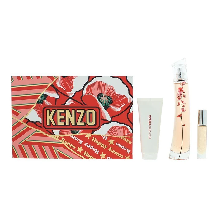 Kenzo Flower Ikebana Sakura set