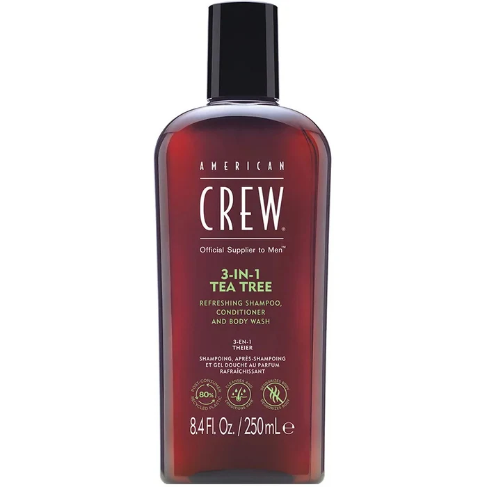 American Crew 3-In-1 Tea Tree Tea Tree Oil For Moisturizing