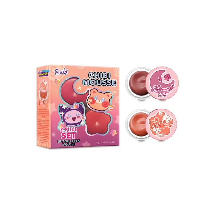 Rude Cosmetics Chibi Mousse set