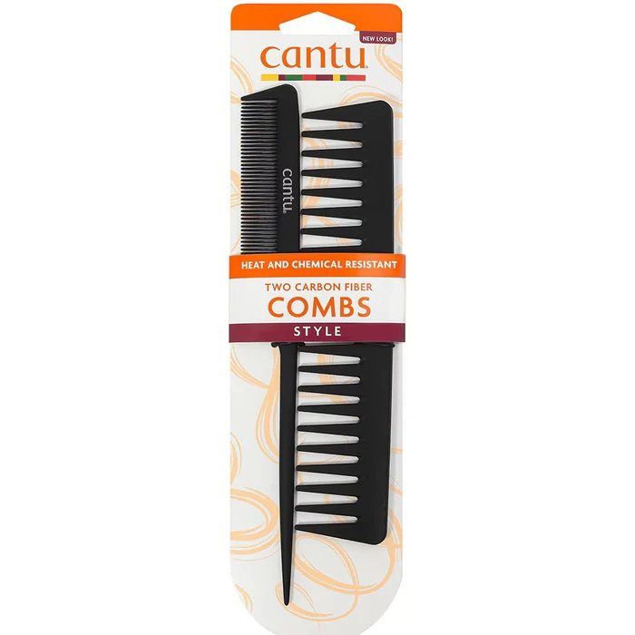 Cantu Hair Plastic Comb Black