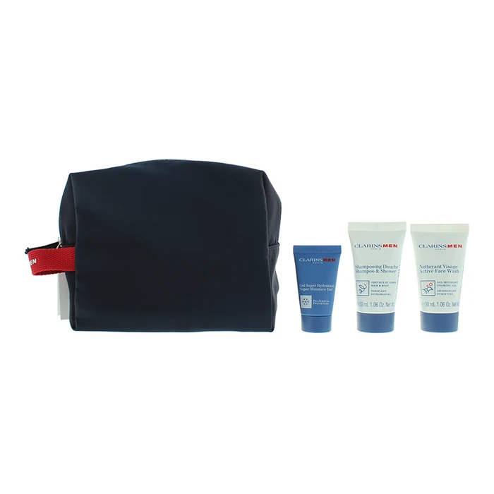 Clarins Men set (Eliminates Impurities, Cleansing Gel)