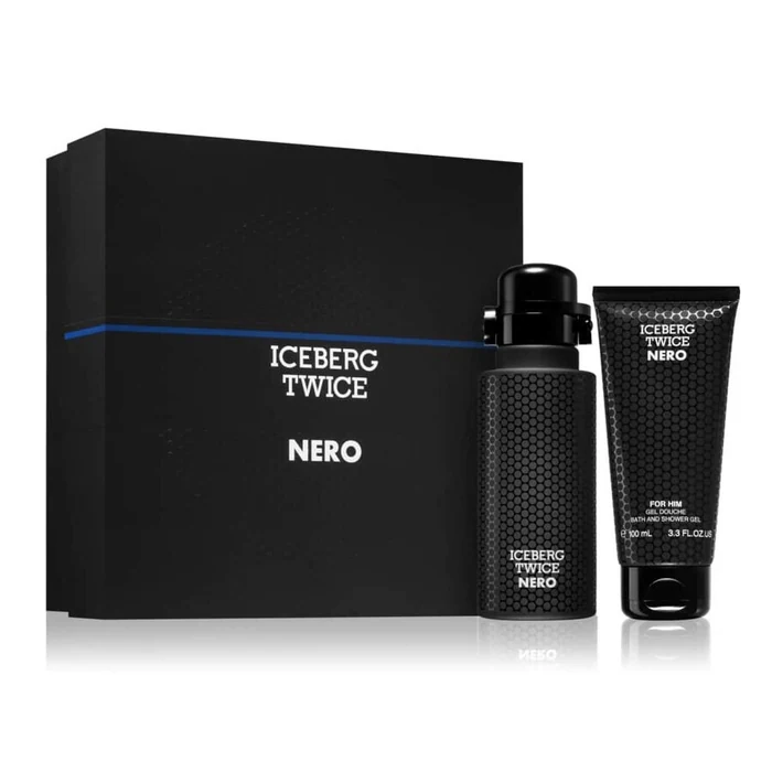 Iceberg Twice Nero set