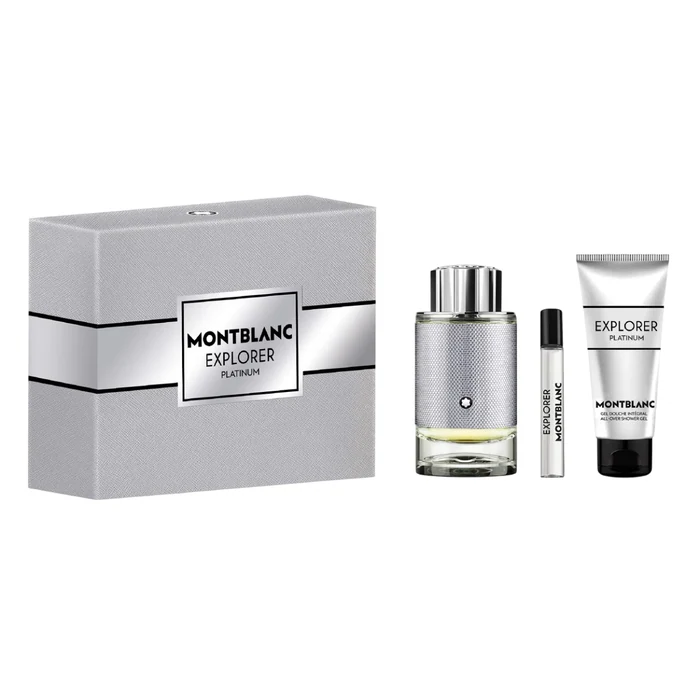 Mont Blanc Explorer Platinum set (100 ml, Cleansing)