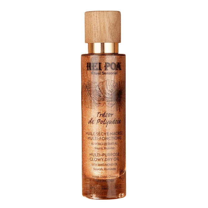 Hei Poa Tresor De Polynesie Glowing