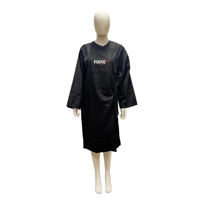 Fudge Professional Hairdressing Textile Cape Black