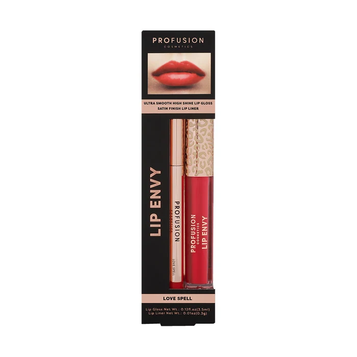 Profusion Cosmetics Lip Envy Love Spell set