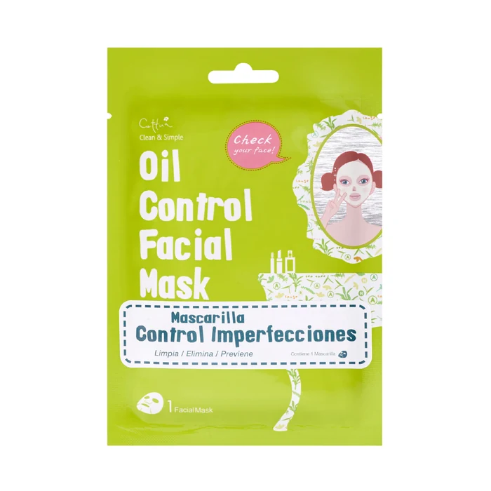 Cettua Sheet Mask Oil Control