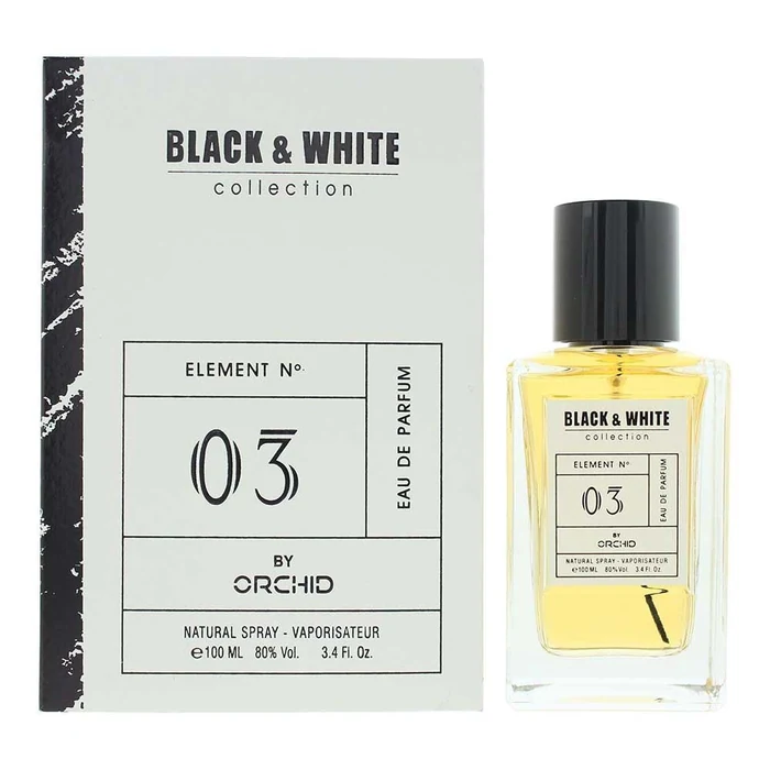 Orchid Black & White Collection Element No. 03
