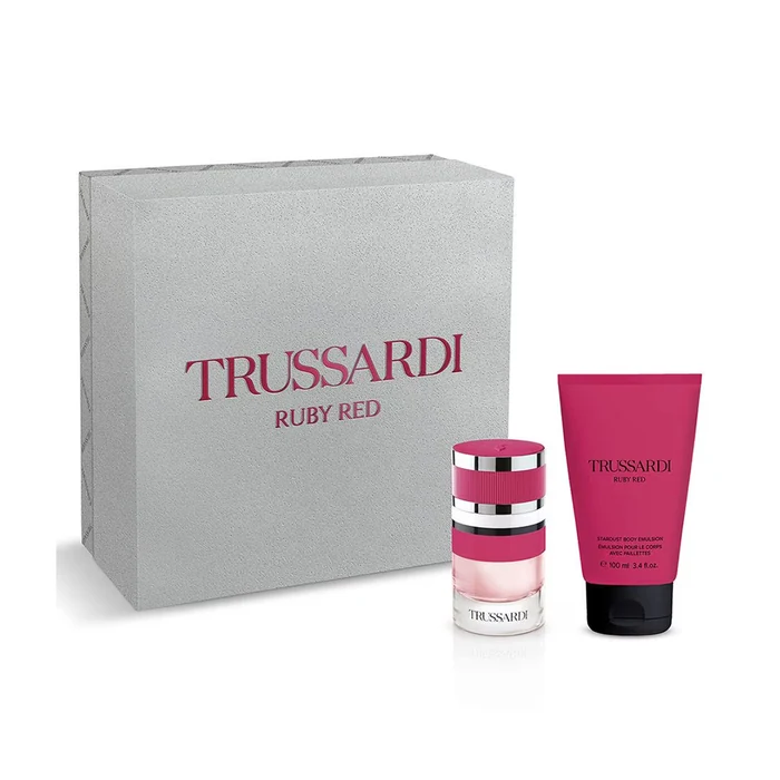 Trussardi Ruby Red set
